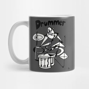 Drummer (Male) by Pollux Mug